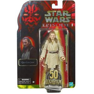 Star Wars Ep I | LucasFilm 50th Anniversary | Qui-Gon Jinn | 6" Action Figure